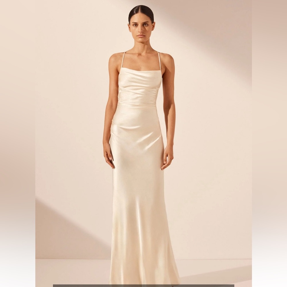 Shona Joy La Lune Ivory Dress